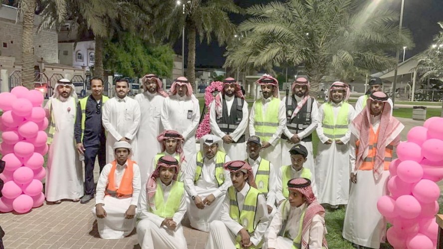 بلدية بقيق بالتعاون مع مستشفى بقيق العام ومشاركة فريق بقيق التطوعي تنفذ مبادرة تطوعية توعوية عن سرطان الثدي