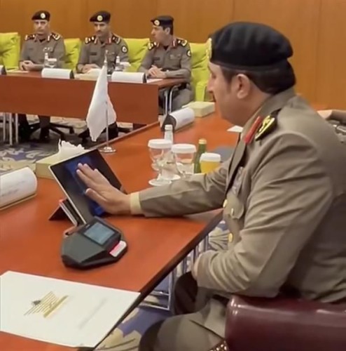 مدير الأمن العام يدشن 5 خدمات إلكترونية للأمن العام في منصة “أبشر”