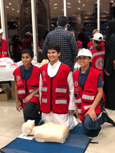 500 مستفيد من ركن الهلال الأحمر بالشرقية بفعالية اليوم العالمي للطفل 2022م