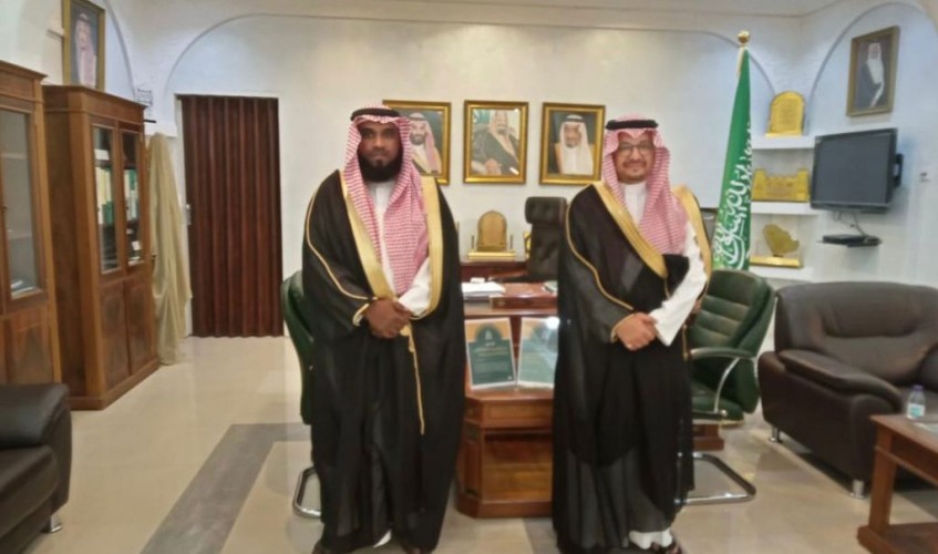 محافظ قرية العليا يطلق فعاليات حملة ” عليكم بسنتي ” التوعوية لهيئة الأمر بالمعروف