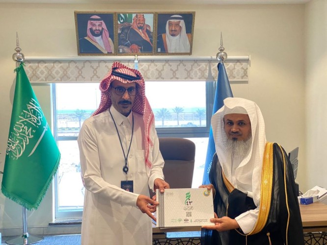 ‎مدير فرع هيئة الأمر بالمعروف بالمنطقة الشرقية يزور عدد من المسؤولين بمنفذ البطحاء و مدير عام جمرك منفذ سلوى