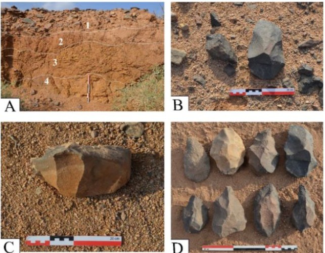 إكتشاف موقع من العصر الحجري القديم في الهويدي جنوب حائل