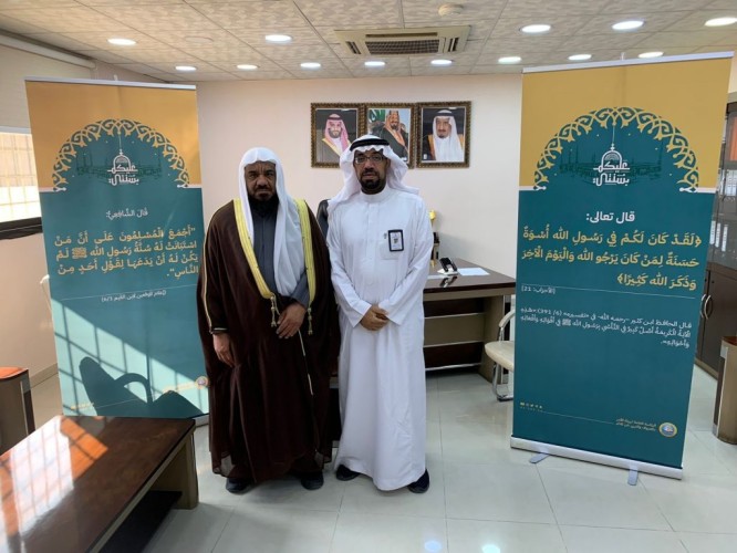 مدير شرطة محافظة الأحساء وعدد من الجهات الحكومية يطلقون فعاليات حملة ” عليكم بسنتي “