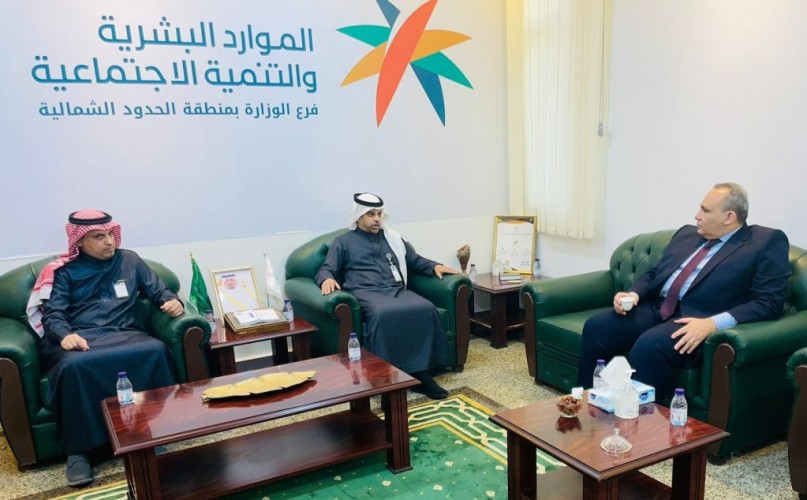 مدير فرع الموارد البشرية بالشمالية يستقبل القنصل العام لجمهورية مصر العربية