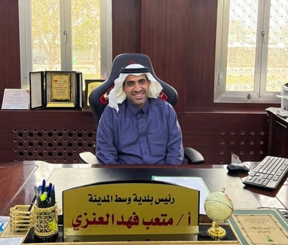 بلدية وسط حائل تكثف العمل على تحسين واجهات المحلات التجارية