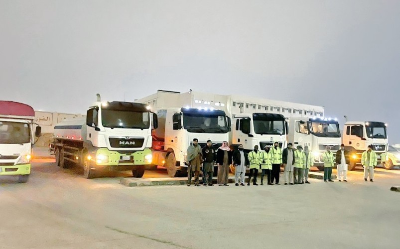 أمانة الحدود الشمالية تباشر استعداداتها الميدانية لمواجهة الحالة المطرية