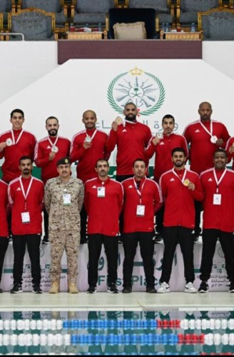 منتخب السباحة لـ”قوات الدفاع الجوي” يحقق المركز الثاني في دورة الألعاب الرياضية الثامنة عشر للقوات المسلحة بتبوك