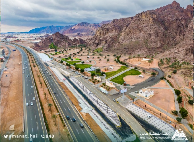 أمانة حائل تنهي أعمال إعادة تأهيل منتزه السلام وترحب بالزائرين بحلته الجديدة