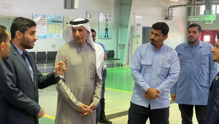 سعادة نائب المحافظ  لسياسات التدريب والجودة يتفقد التدريب التقني والمهني بمنطقة جازان