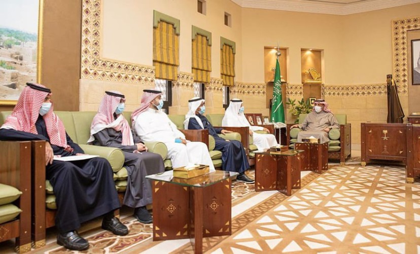 وكيل إمارة منطقة الرياض يستقبل رئيس مجلس أمناء جامعة رياض العلم