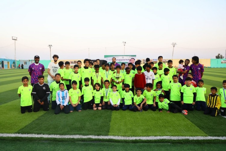 أكاديمية المساعدية الرياضية بعرعر تحتفي بيوم التأسيس