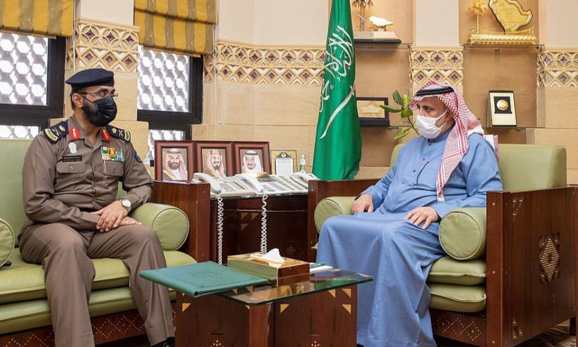 وكيل إمارة الرياض يستقبل مدير الدفاع المدني بالمنطقة