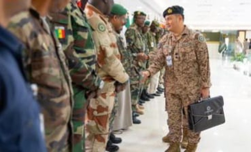 وصول ممثلي ماليزيا إلى مقر التحالف الإسلامي العسكري لمحاربة الإرهاب