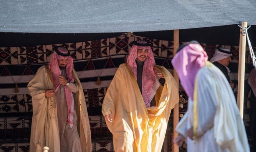 سمو أمير منطقة الجوف يشارك منسوبي الإمارة الاحتفاء بذكرى يوم التأسيس