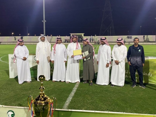 جمعية التوعية بأضرار المخدرات بجازان تشارك في المباراة النهائية لدوري بطولة الهواة ببيش