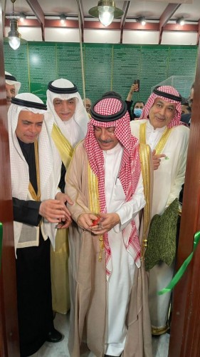 الامير بندر بن عبد الله يفتتح جناح جدة التاريخية في مدينة الطيبات بجدة  وتتألق بـ4 حارات عريقة