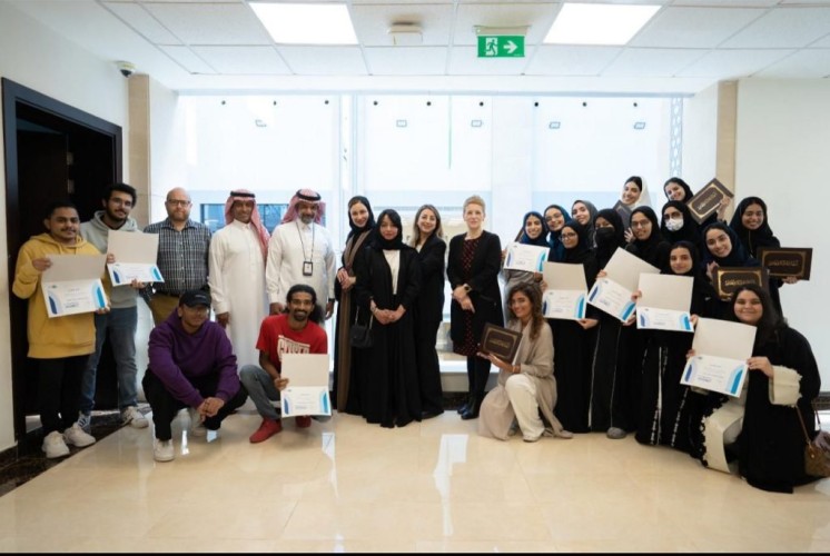 أمانة جدة تفعل المبادرات التطوعية نحو المليون بكلية الاعلان بجامعة الاعمال والتكنولوجيا