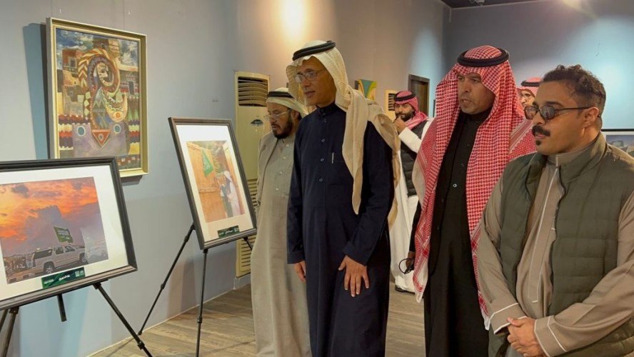 معرض وورشة وعزف منفرد.. ثلاثية احتفال فنون أبها بيوم العلم