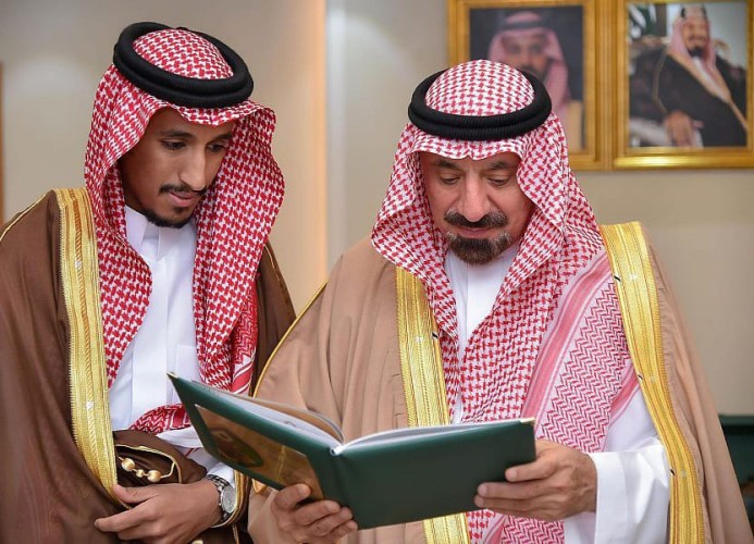 سمو أمير نجران يستقبل رئيس وأعضاء جمعية “واعد” الرياضية