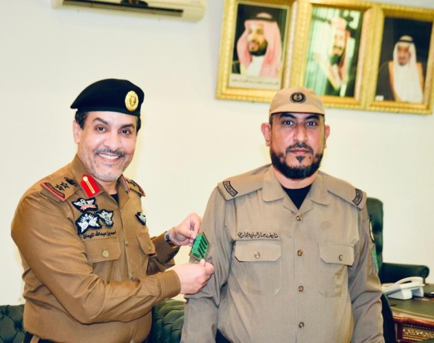 الغامدي الى رتبة رقيب أول