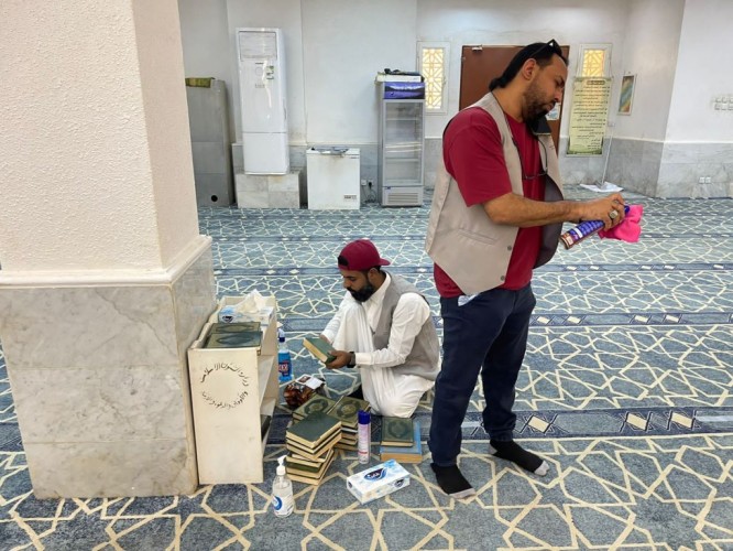 جمعية معين لخدمة المجتمع تنظف 65مسجدًا بمناسبة قدوم شهر رمضان المبارك