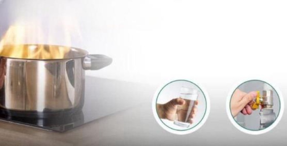 يجب حجب الهواء بهذه الطرق .. نصائح هامة من الدفاع المدني في حال اشتعال زيت الطهي في المطابخ