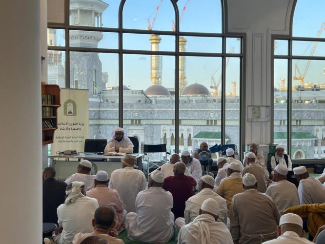 وزارة الشؤون الإسلامية تقدم أكثر من 6,103,500 خدمة دعوية لضيوف الرحمن من المعتمرين والزوار