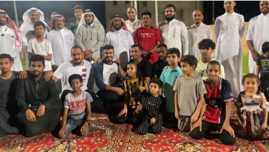 بالصور : الإفطار الجماعي لأهالي قرية المحلة غوان