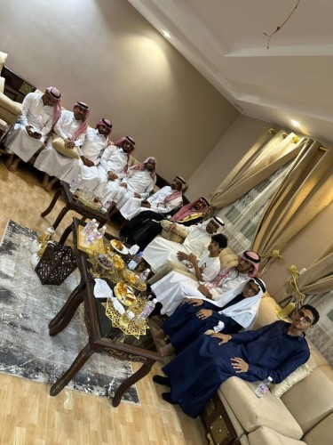 عقد قران الشاب عبدالرحمن بن علي الصميلي في قرية صاحب البار الأعلى