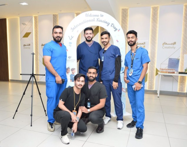 كلية التمريض بجامعة الإمام عبد الرحمن بن فيصل تحتفي باليوم العالمي للتمريض