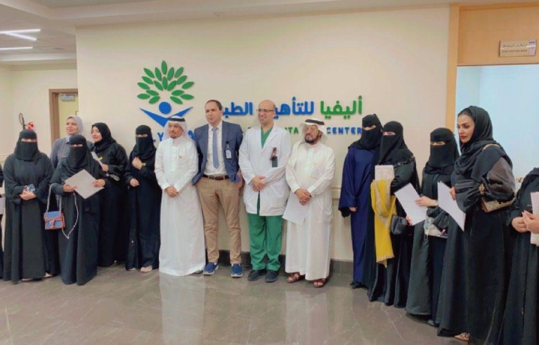 أبها الخاص يستضيف مبادرة لمسة وفاء الإنسانية