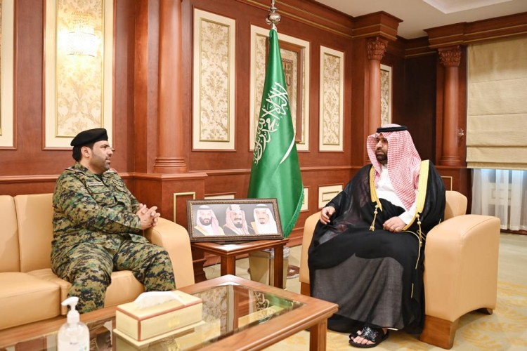 سمو نائب أمير منطقة جازان يستقبل وكيل وزارة الداخلية لشؤون الأفواج الأمنية