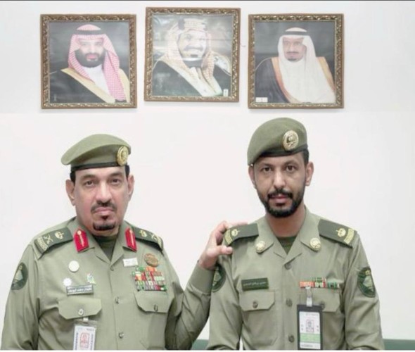 ترقية “مشاري بن فالح الرشيدي” إلى رتبة رائد .. وداهية عبس الشاعر “محمد بن شطنان”  ينظم فيه أبيات شعرية