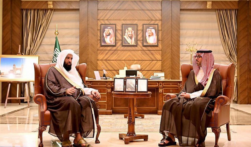 سمو محافظ جدة يستقبل الرئيس العام لهيئة الأمر بالمعروف والنهي عن المنكر