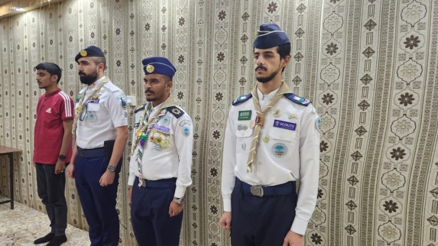 جوالة جمعية الدعوة بالمعابدة بمكة المكرمة تقيم معسكرًا إعداديًا للحج