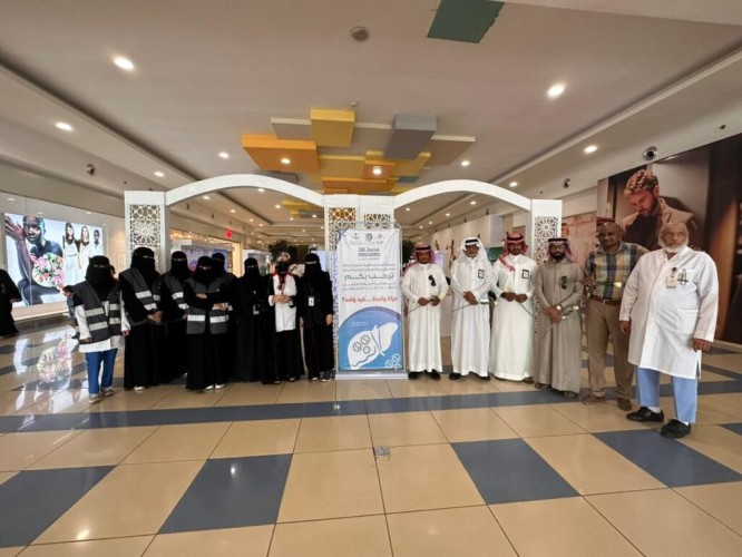 “دحلان و المخشع ” يدشنان فعاليات اليوم العالمي لالتهاب الكبد الوبائي بجــازان