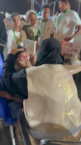 غراس جازان تحتفي بالأيتام وابناء الشهداء بعيد الاضحى المبارك بصامطة