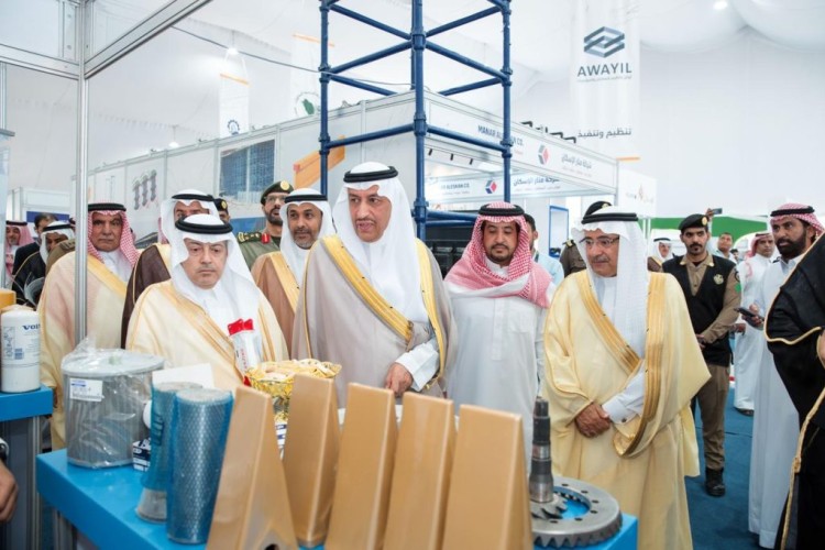 برعاية سمو أمير المنطقة  .. وكيل إمارة تبوك يدشن فعاليات “معرض تبوك للبناء” في نسخته الأولى