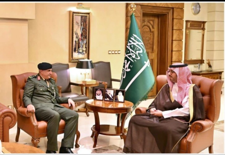 سمو محافظ جدة يستقبل مدير السجون بمنطقة مكة المكرمة