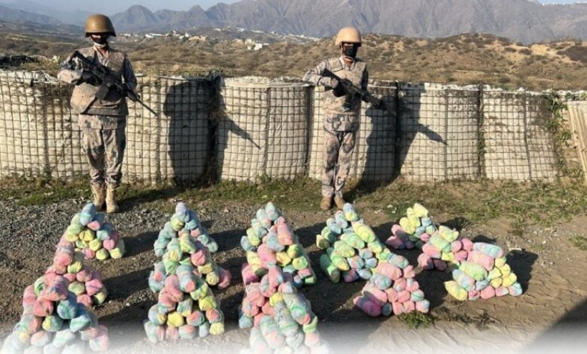 حرس الحدود بجازان يحبط محاولة تهريب (156) كيلوجرامًا من نبات القات المخدر