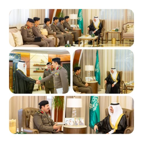 أمير الشرقية يستقبل معالي مدير الامن العام
