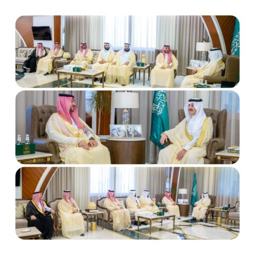 أمير الشرقية يستقبل رئيس اللجنة الوطنية للمقاولين باتحاد الغرف السعودية