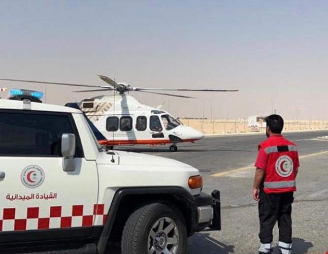 “نايلات” أول طائرة إسعاف جوي تصل إلى مطار حائل الدولي