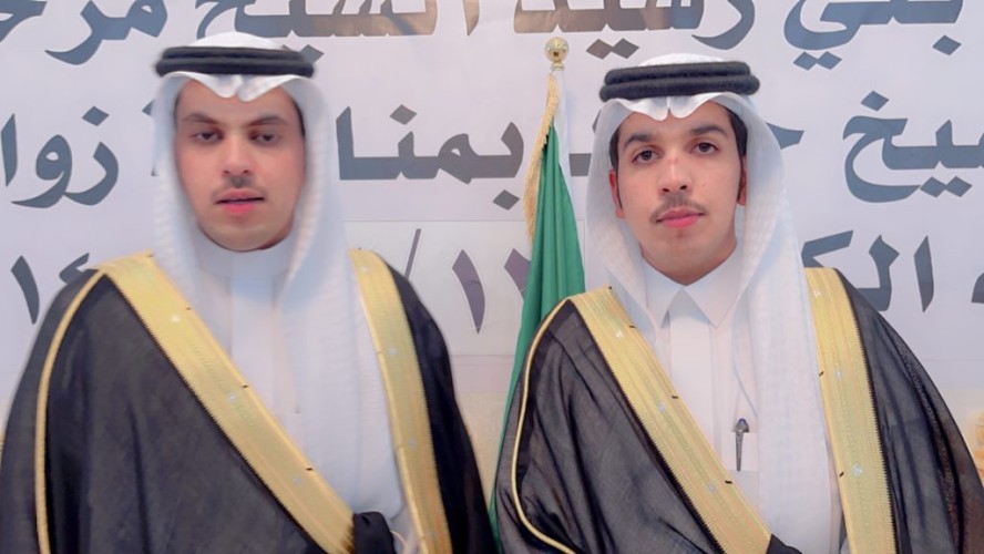 «الشيخ مرحب بن حسين بن شويلع » يحتفل بزواج أبنائه «عادل ومحمد» بحضور الأمير مشعل بن محمد ال سعود والشيوخ والأعيان