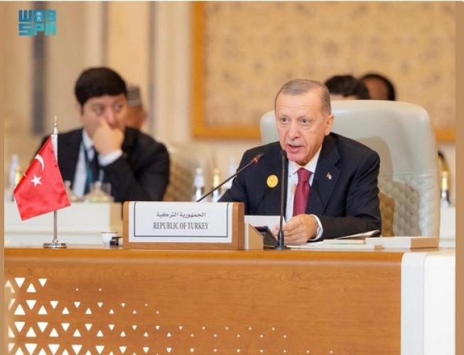 رئيس جمهورية تركيا : قوات الاحتلال الإسرائيلي تستهدف بشكل وحشي المستشفيات ودور العبادة والمدارس ومخيمات اللجوء في غزة