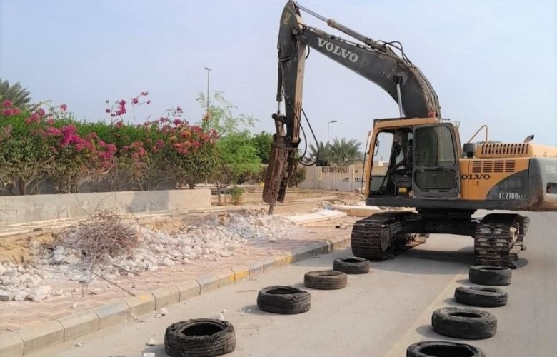 بهدف أنسنة المدن وتجميلها أمانة الشرقية تبدأ العمل بمبادرة إزالة أسوار المباني لمبنى بلدية الخفجي