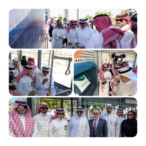 الهيئة العامة للنقل وأمانة الشرقية تدشنان الحافلة الكهربائية ضمن مشروع النقل العام في حاضرة الدمام ومحافظة القطيف
