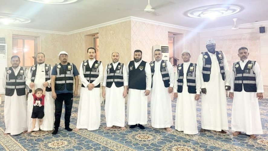 سواعد الحي بمركز المسفلة يعتني ببيوت الله