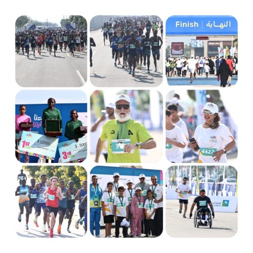 برعاية الأمير سعود بن نايف .. تتويج الفائزين والفائزات بسباق الجري الدولي وسط أجواء احتفالية