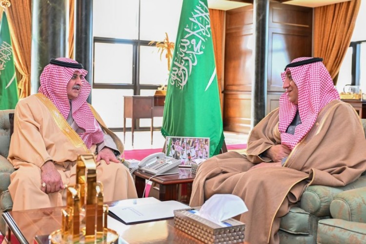 أمير منطقة تبوك يستقبل مدير فرع الديوان العام للمحاسبة بالمنطقة